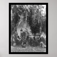 Reunião de Pré-Natal Indiana de Flathead em 1916
