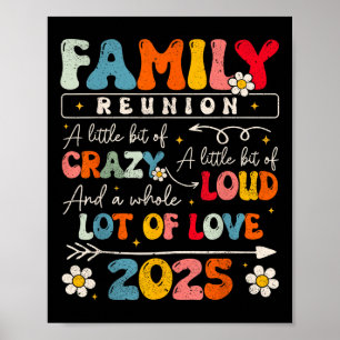 Poster Reunião Familiar 2025 Engraçado Não Tem Família Co