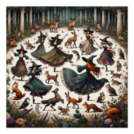 Póster Reunindo Florestas Encantadas