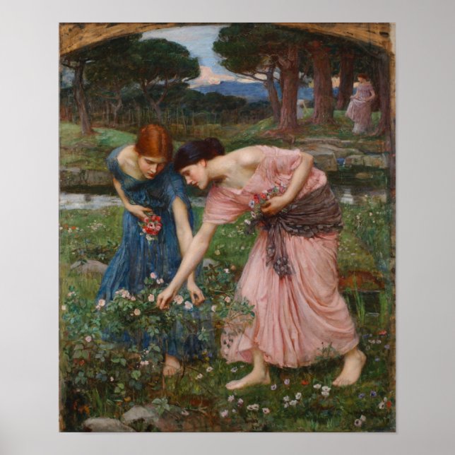 Póster Reunir Ye Rosebuds Enquanto Pode - Waterhouse (Frente)