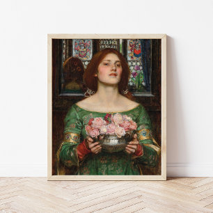 Poster Reunir Ye Rosebuds   John William Waterhouse
