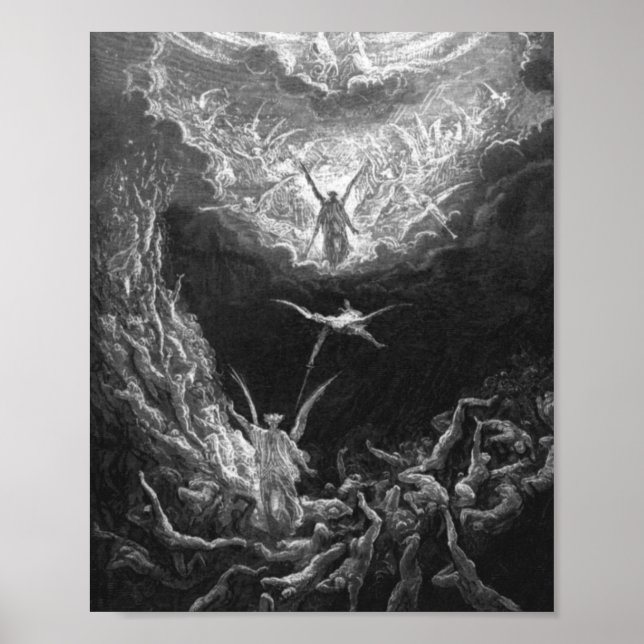 Poster Revelações - Gustave Dore (Frente)