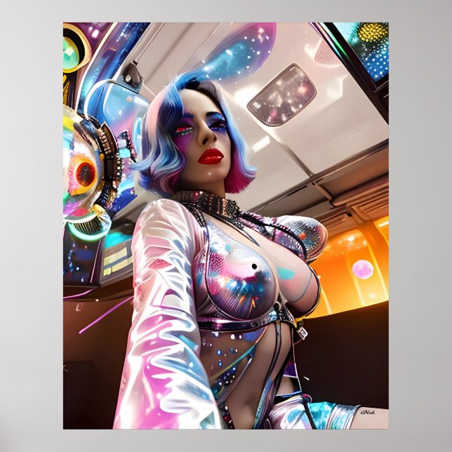Poster Revelia Futurista (Frente)