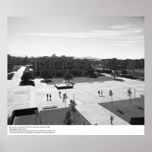 Póster Revelle Plaza, UC San Diego, 1966