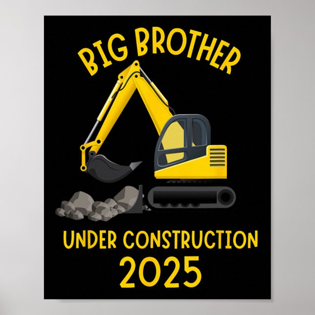 Poster Revenda Sibling 2025 Em Caminhão de Construção Big (Frente)
