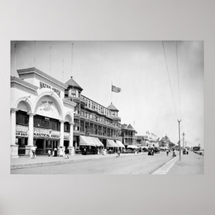 Póster Revere Beach, Massachusetts, 1905