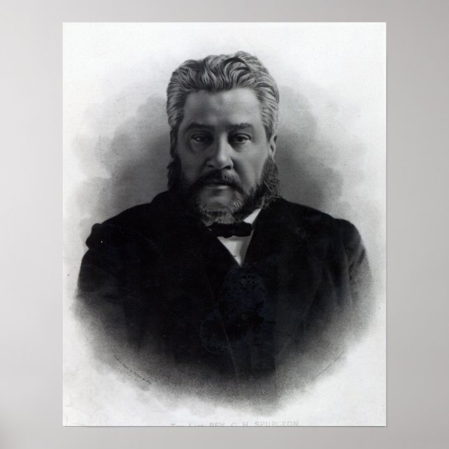 Poster Reverendo Charles Haddon Spurgeon (Frente)