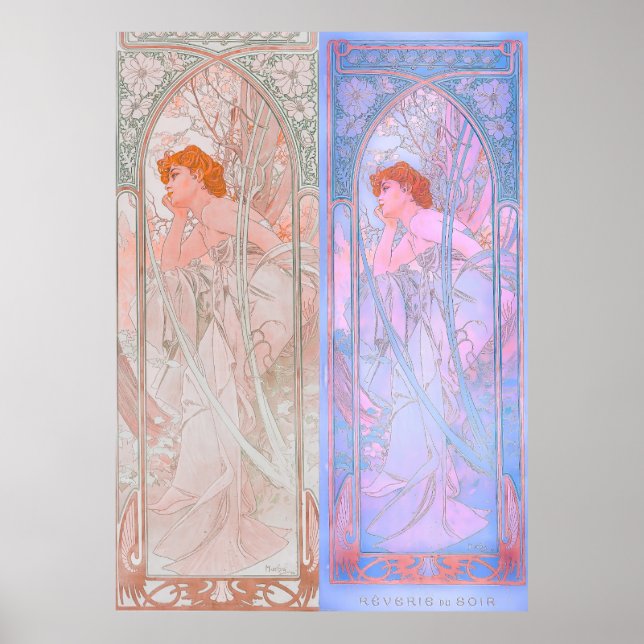 Poster Reverie du Soir, 1899 (Frente)