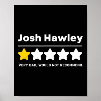 Poster Revisão Byd Josh Hawley Missouri Pro Democrata Jok