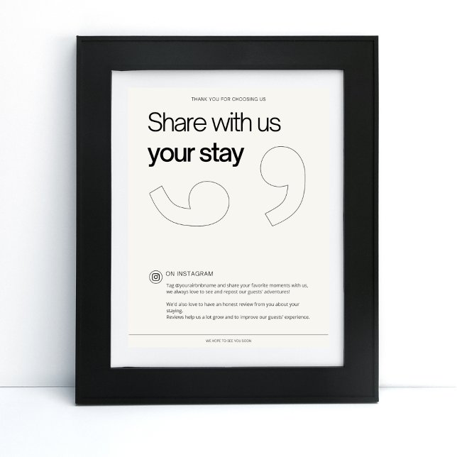 Poster Revisar e promover informações sobre cama e café d (Criador carregado)