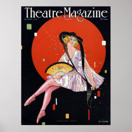 Poster Revista de Teatro outubro de 1921