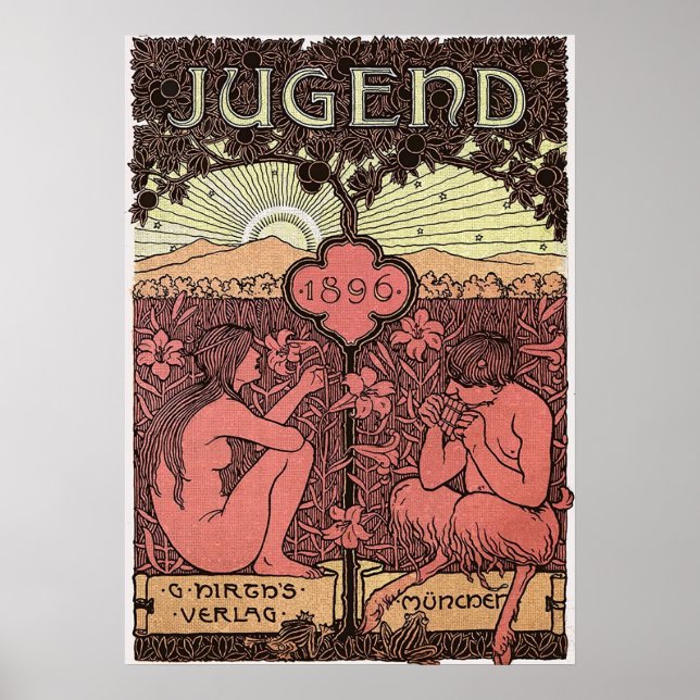 POSTER REVISTA JUGEND (Frente)