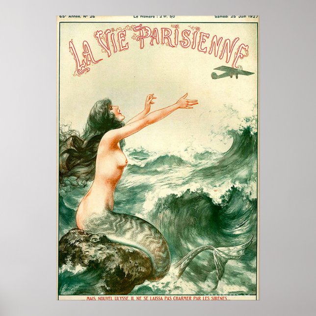 POSTER REVISTA LA VIE (Frente)