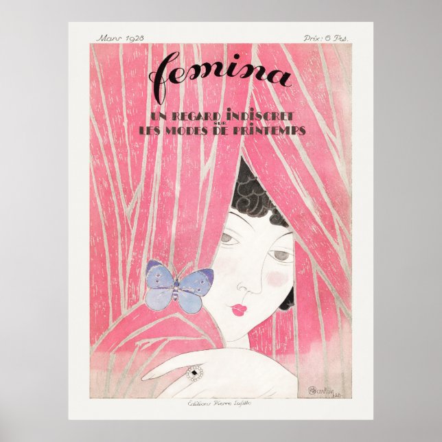 Poster Revista Woman Fashion (Frente)