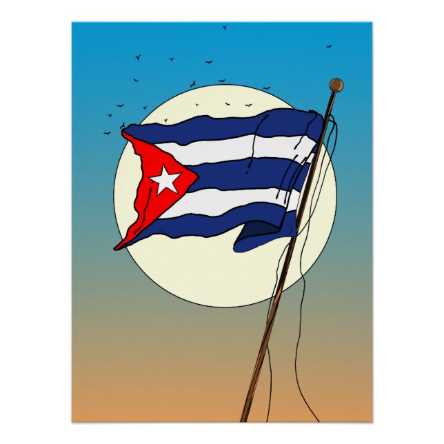 Póster Revolução Cubana! (Frente)
