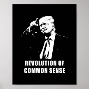 Poster Revolução do Senso Comum – Inauguração de Trump 20
