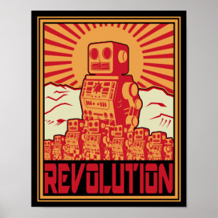 Poster Revolução Robô