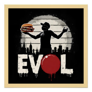 Póster Revolução Sandwich - Arte da Rua Negra