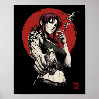 Poster Revy Estilo Japonês