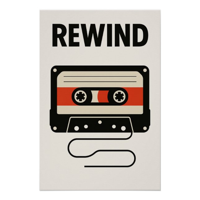 Póster REWIND – Le retour en arrière (Frente)