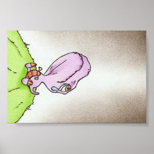 Póster rex do bebê do grito