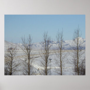 Poster Reykjavik Islândia