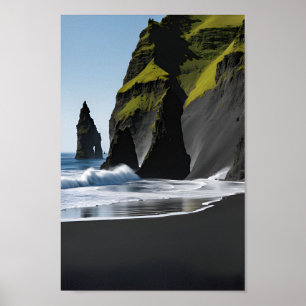 Poster Reynisfjara Black Sand Beach
