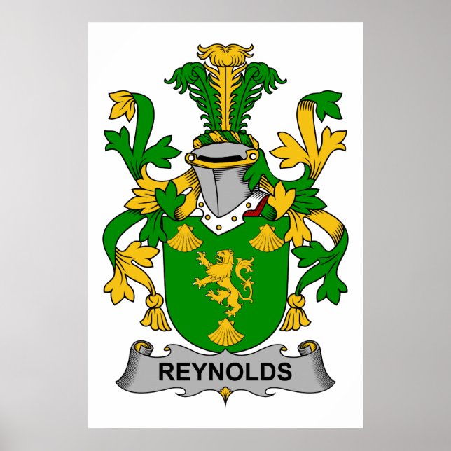 Póster Reynolds Family Crest (Frente)