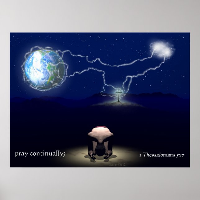 Póster Rezar (Frente)