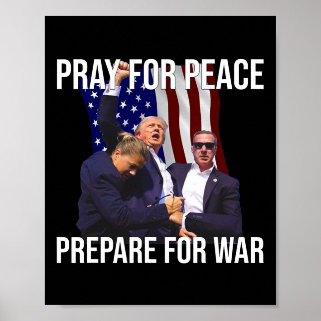 Poster Reze pela Paz  (Frente)