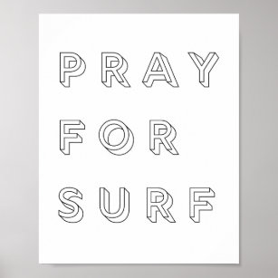 Poster Reze pelo Surf