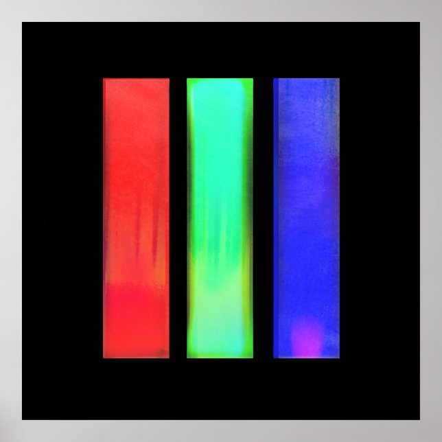 Póster RGB (poster 24 x 24") (Frente)