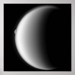 Póster Rhea Emerges a partir da tela de desenho de Titan