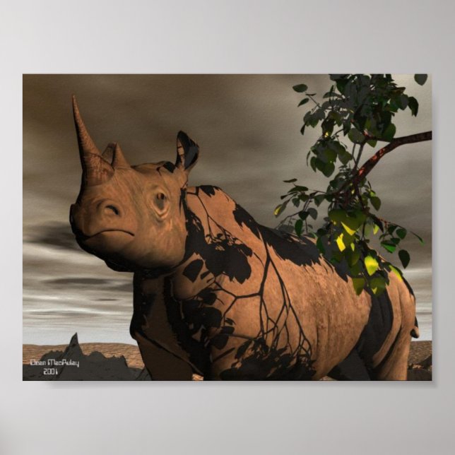 Poster Rhino (Frente)