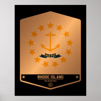 Poster Rhode Island