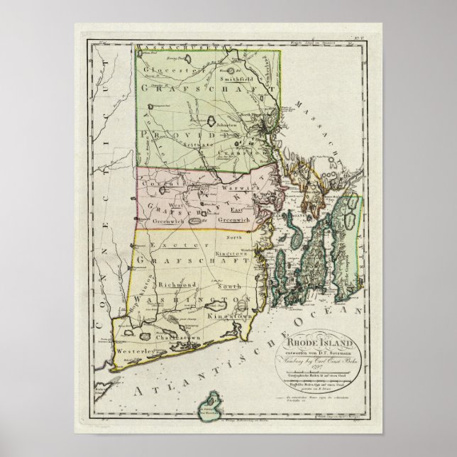 Póster Rhode Island 3 (Frente)
