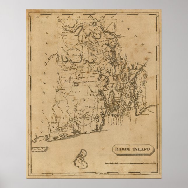 Póster Rhode Island 4 (Frente)