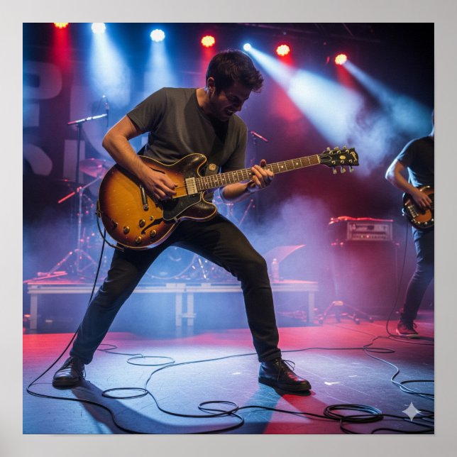 Poster Rhythm Guitarist (Frente)