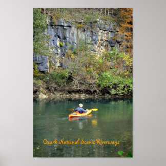 Póster Ribeirinhos Cênicos Nacionais Ozark