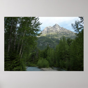 Poster Ribeiro McDonald no Parque Nacional Glacier