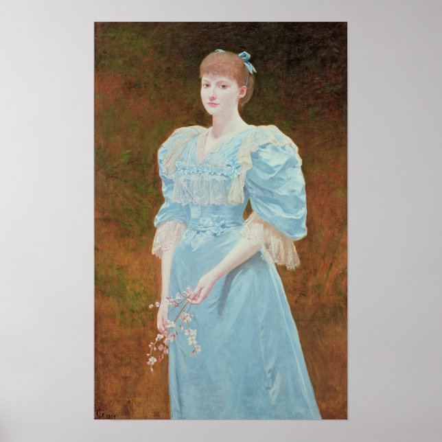 Póster Rica - sua filha, 1894 (Frente)