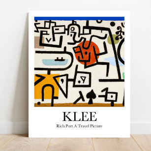 Poster Rich Port A Viagem Picture de Paul Klee