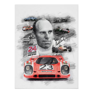 Póster Richard Attwood