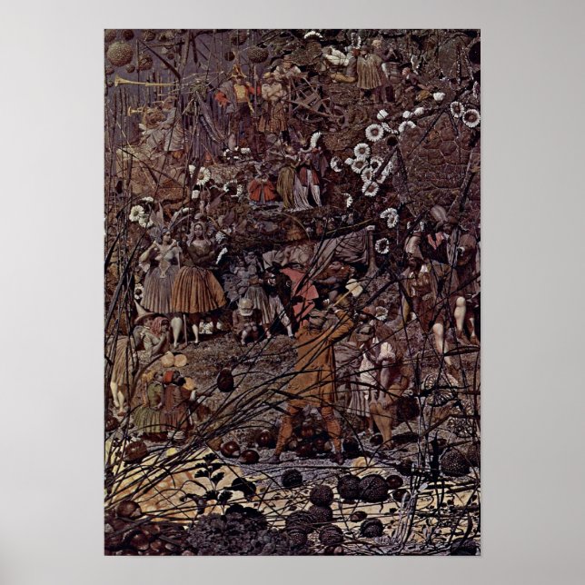 Póster Richard Dadd - The Fairy Feller Stroke (Frente)