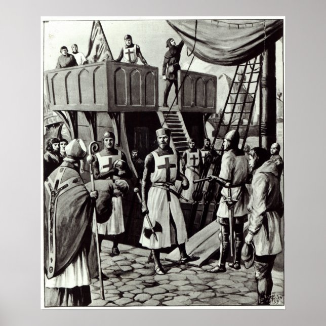 Póster Richard I vela pela Terra Santa, 1939 (Frente)