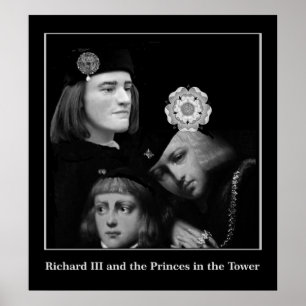 Póster Richard III e os príncipes na torre