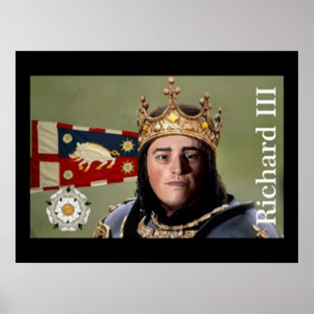 Poster Richard III pronto para a batalha (Frente)