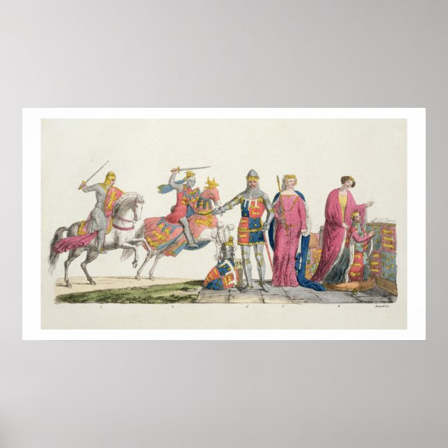 Póster Richard, o coração-de-leão, John of Gaunt, Edward  (Frente)