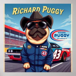 Poster Richard Puggy Motorsports