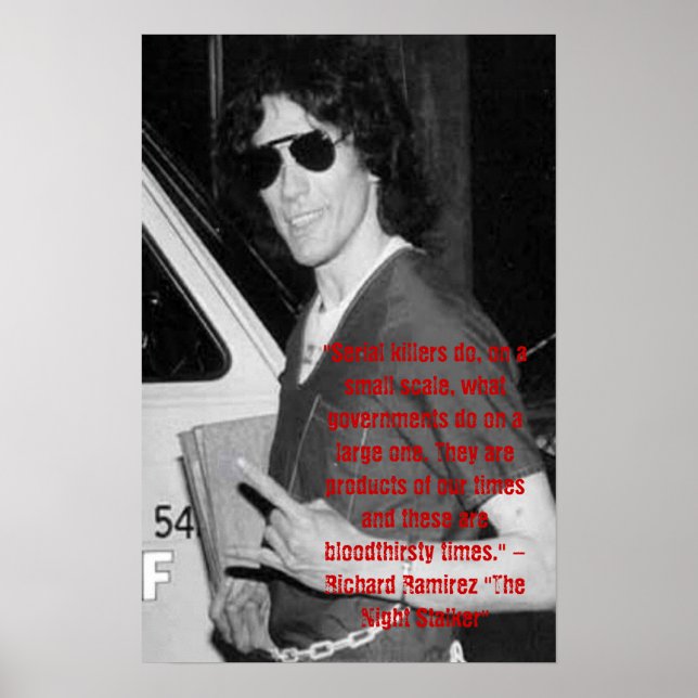 Póster Richard Ramirez (Frente)